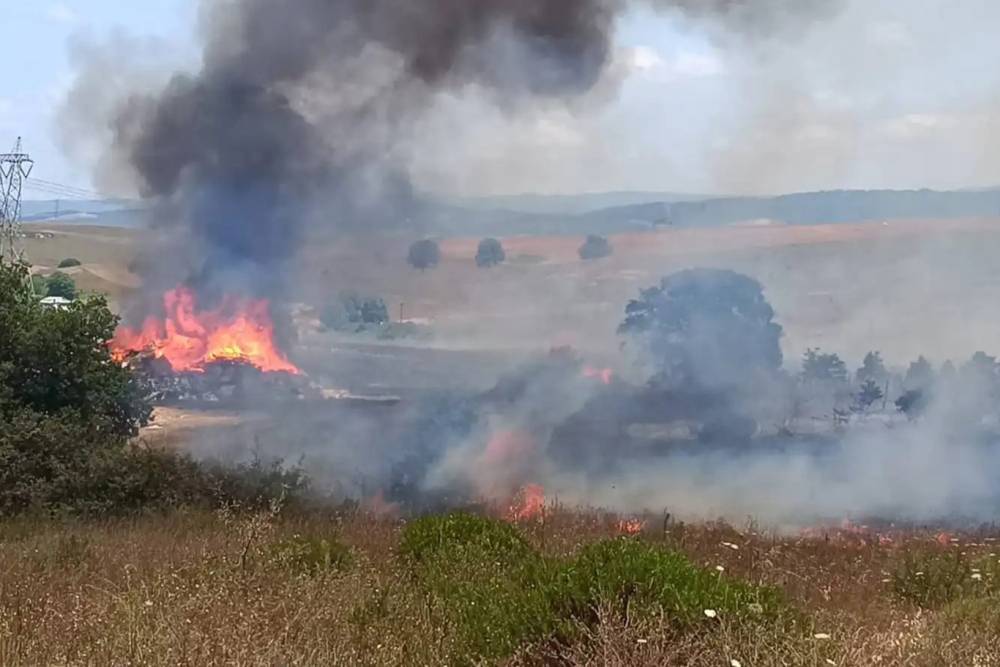Kırklareli'nde 21 noktada y&uuml;ksek yangın riski
