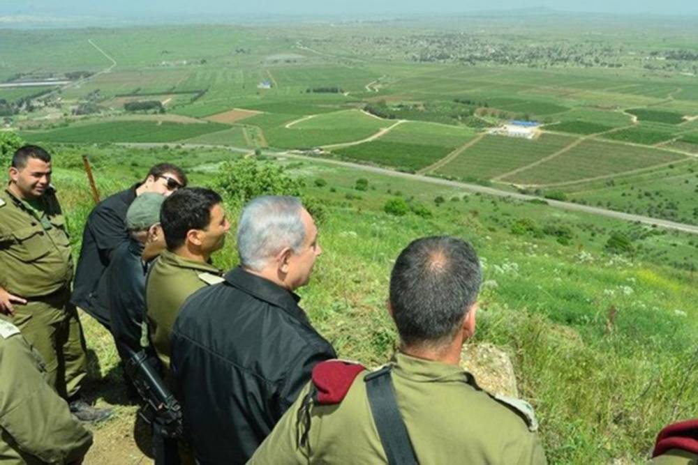 Netanyahu: "Golan Tepeleri" bizim ve sonsuza kadar bizim kalacak