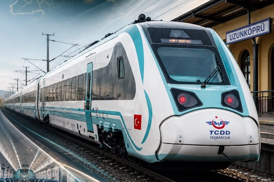 Elektrikli tren Uzunk&ouml;pr&uuml;-Halkalı hattında ilk sefere 22'sinde &ccedil;ıkıyor
