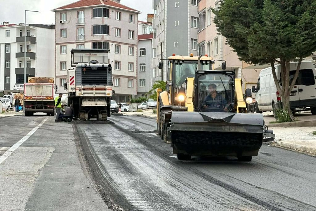 &Ccedil;erkezk&ouml;y'de altyapı atağı