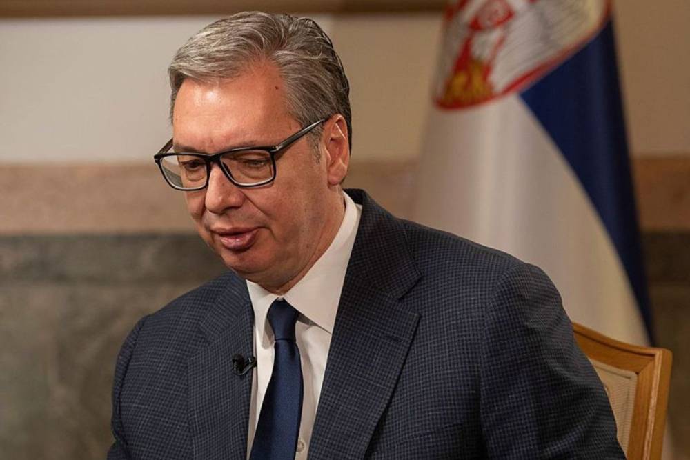 Sırbistan Cumhurbaşkanı Aleksandar Vucic g&ouml;revinden istifa etti