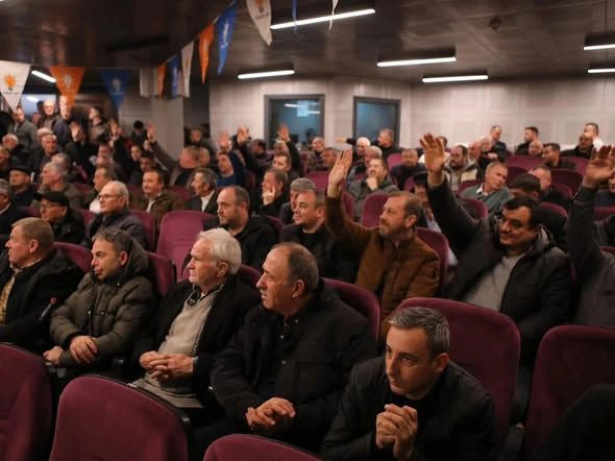 AK Parti Kırklareli mahalle ve ve k&ouml;y temsilcileri toplandı 