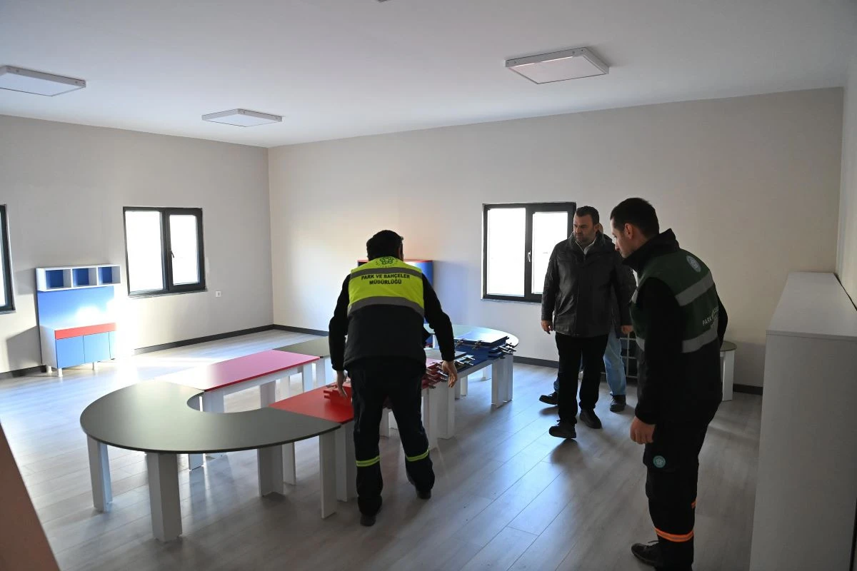 &Ccedil;iftlik&ouml;n&uuml; &Ccedil;ocuk Etkinlik Merkezi Hizmete Girmeye Hazırlanıyor