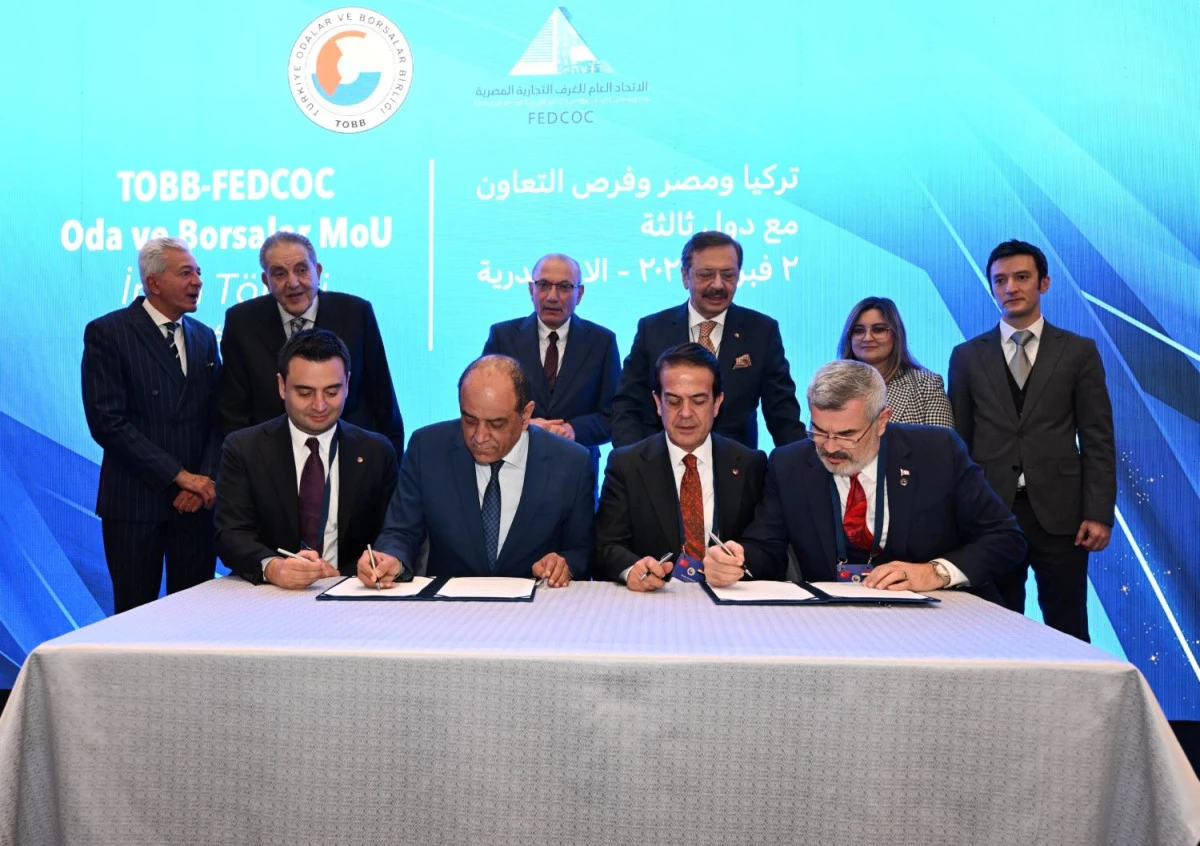 &Ccedil;orlu TSO, Giza TSO ile Kardeş Oda oldu