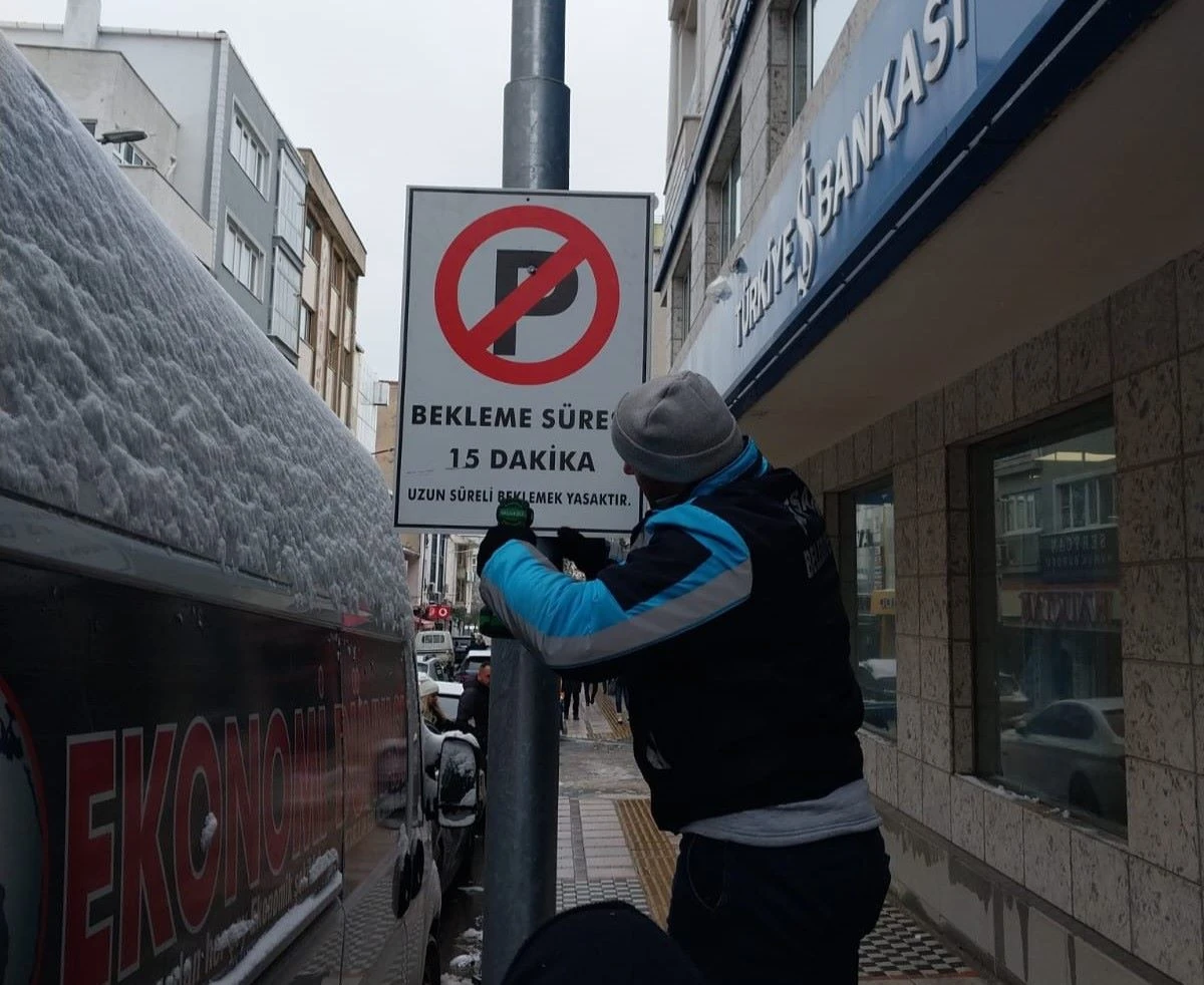 Keşan'da '15 dakika park' sınırlaması 